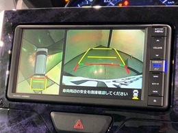 全方位モニターがついています！　車の周囲を360°安全確認できるので、普段の駐車はもちろんの事、縦列駐車や幅寄せの際にも活躍してくれますよ。