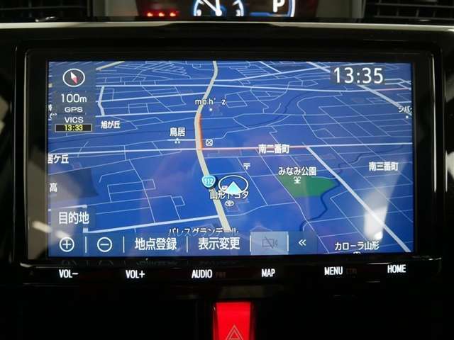 メモリーナビゲーションです