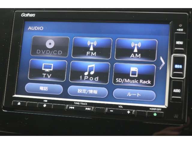【オーディオソース】TV　TUNER　CD/DVD　MusicRack　BT