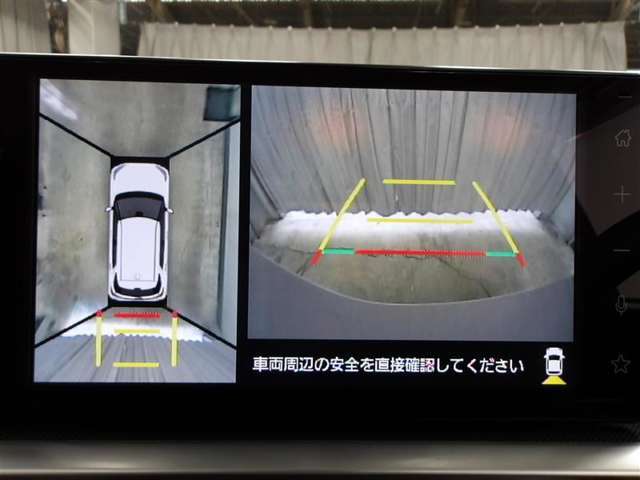 バックモニター付きなので車庫入れもラクラクです♪