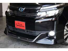 モデリスタエアロ装着！これだけで重厚感UP！低く大きく見えますね。