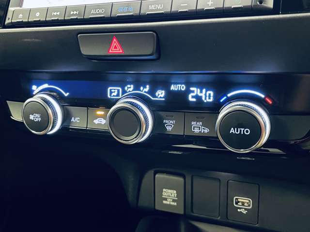 「オートエアコン」設定した温度まで自動で調整♪上手に使えば燃費に貢献！