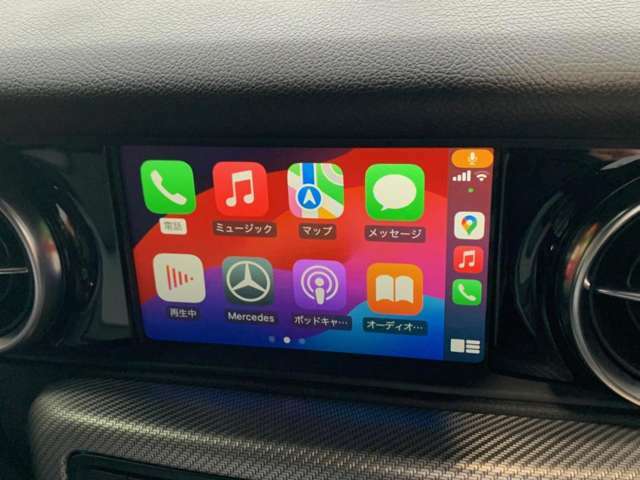 ■Apple CarPlay対応