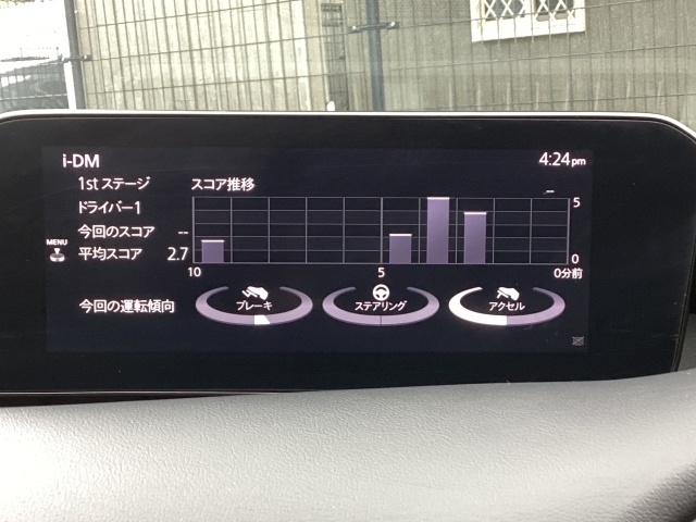 i-DM（インテリジェント・ドライブ・マスター）は運転操作の無駄を抑えたスムーズな運転をサポートし、快適なドライブや燃料消費を抑える事にも役立つアイテムです。