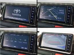 トヨタ純正の7インチナビ装備！自動防眩ミラーになってます！
