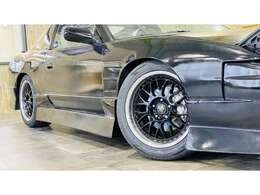 ☆車高調☆WORK　VS17インチアルミホイール　新品タイヤ☆LSD☆