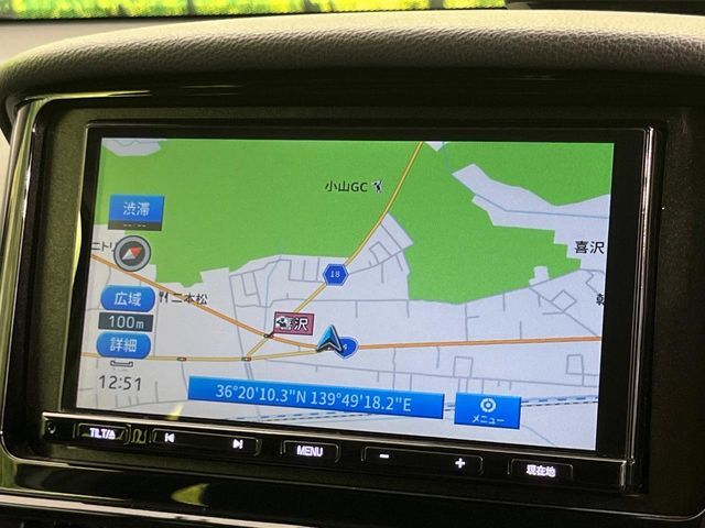 【ナビゲーション】目的地までしっかり案内してくれる使いやすいナビ。Bluetooth接続すればお持ちのスマホやMP3プレイヤーの音楽を再生可能！毎日の運転がさらに楽しくなります！！