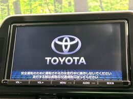 【純正9インチナビ】人気の純正ナビを装備。オーディオ機能も充実しており、Bluetooth接続すればお持ちのスマホやMP3プレイヤーの音楽を再生可能！毎日の運転がさらに楽しくなります！！