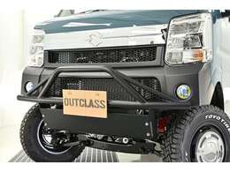 【SCフロントバンパーABS製】エッジを効かせ4駆らしいデザイン！高品質ABS製メッキガーニッシュが気になる方にはFRP製のガーニッシュをご用意しています。塗装に関しては基本、徳島で唯一正規施工店の当