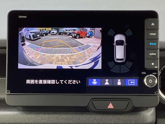 バックカメラ付きです！後退時も安心！