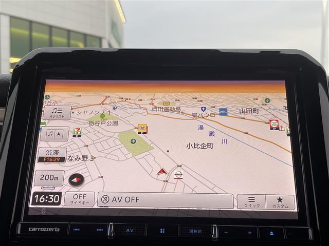 【カーナビ】『カーナビ』の画像になります。ナビ利用時のマップ表示は見やすく、いつものドライブがグッと楽しくなります！