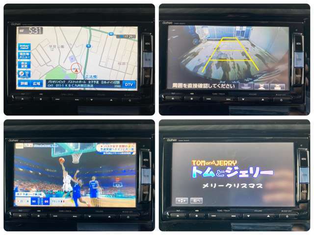 純正ナビ装備！ナビ機能はもちろん、バックカメラ/CD録音/DVD再生/ブルートゥース/フルセグTV/外部接続etc..充実のAV機能搭載です！