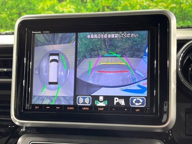 【全方位モニター用カメラ】専用のカメラにより、上から見下ろしたような視点で360度クルマの周囲を確認することができます☆死角部分も確認しやすく、狭い場所での切り返しや駐車もスムーズに行えます。