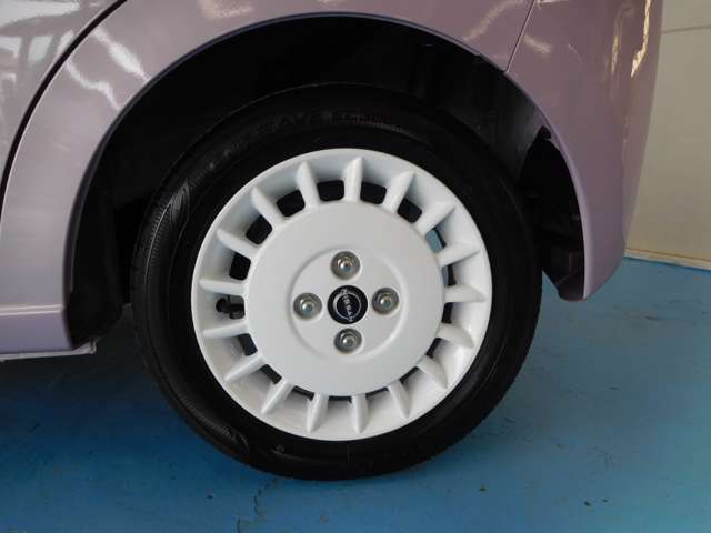 155/65R14　純正アルミホイール
