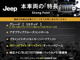 本車両の主な特徴をまとめました。上記の他にもお伝えしきれない魅力がございます。是非お気軽にお問い合わせ下さい。