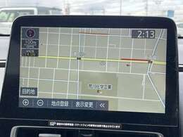 【純正ナビ】専用設計で車内の雰囲気にマッチ！ナビ利用時のマップ表示は見やすく、いつものドライブがグッと楽しくなります！