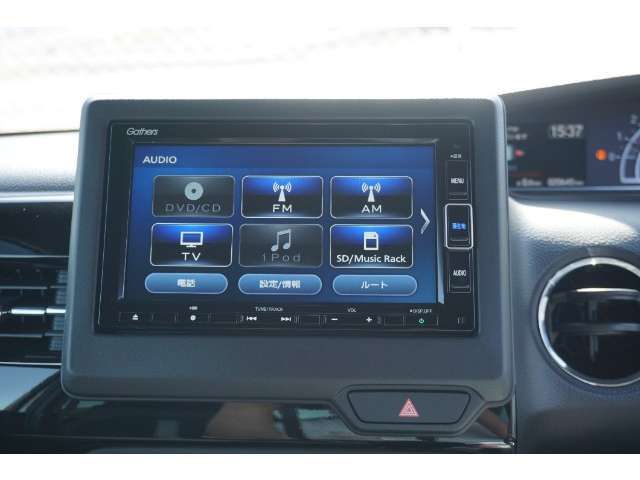ホンダ純正ナビ搭載ですので、遠距離へのお出かけもお任せ下さい。