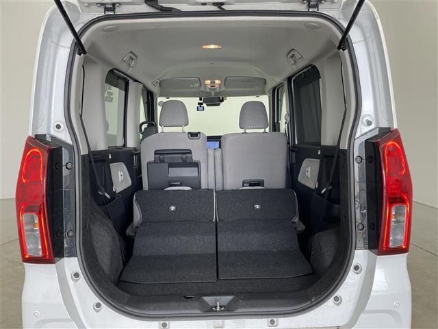 【シートアレンジ】乗せる人数、荷物によってシートをアレンジすれば、ダンボールなどの大きい荷物や、釣り具などの長尺物も載せられそうですね！