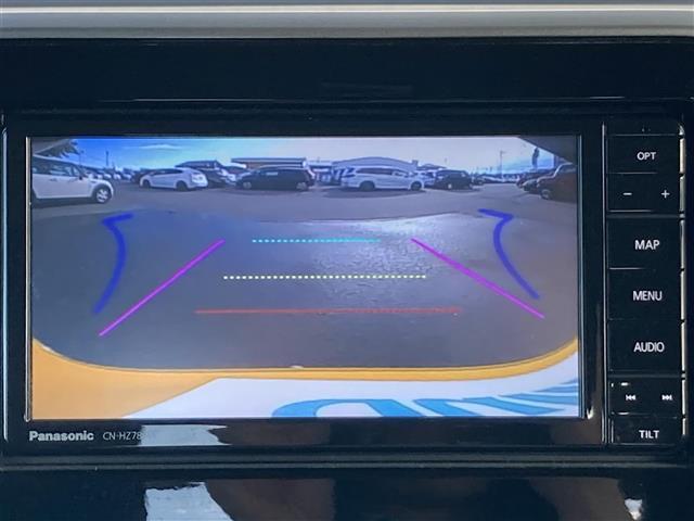 【　バックカメラ　】便利なバックカメラ装備で安全確認を頂けます。駐車が苦手な方にもオススメな便利機能です♪