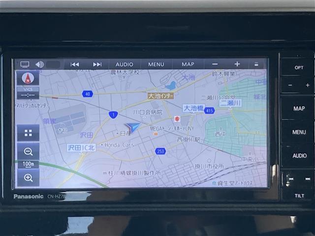 【　ナビゲーション　】ナビゲーションシステム装備なので不慣れな場所へのドライブも快適にして頂けます♪