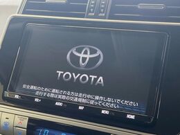 【大画面ナビ】人気の大型9インチナビを装備。存在感のある大画面はインパクト大！ナビ利用時のマップ表示は見やすく、テレビやDVDは臨場感がアップ！いつものドライブがグッと楽しくなります♪