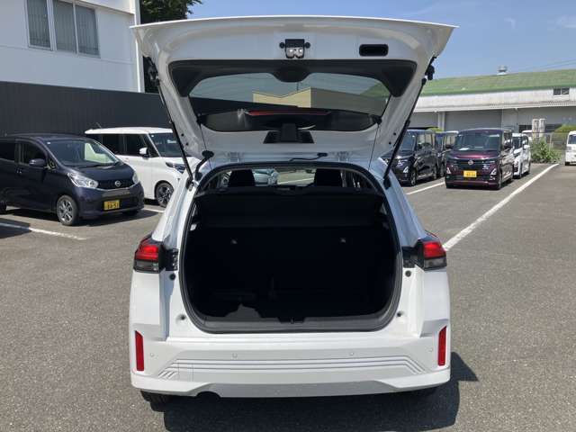 容量たっぷりあるラゲッジスペース