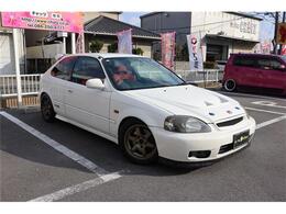 5MT　VTEC　無限エキマニ　Rスポ　FRPボンネット　RAYS15インチAW　TEIN車高調　無限マフラー　Tベルト済　純正レカロセミバケ　ロールバー　タワーバー　スプーンECU！お金かけています