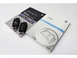 スペアキー　メンテナンスノート一式揃っています！納車時にお渡しさせていただきます！