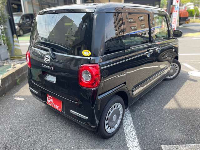 R5年式ムーブキャンバス入庫しました！現車確認の場合事前連絡頂ければ幸いです。