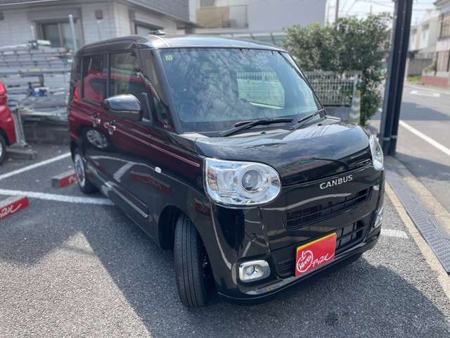 R5年式ムーブキャンバス入庫しました！現車確認の場合事前連絡頂ければ幸いです。