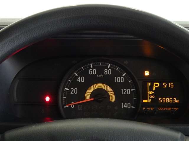 シンプルで見やすいメーターです。