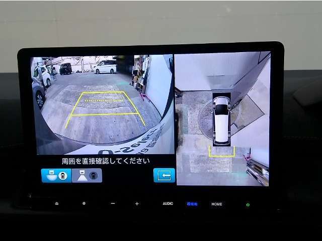 狭い道・見通しの悪い交差点・縦列駐車・車庫入れなども安心のマルチビューカメラシステム搭載です。運転時・駐車時の困った場面で心強い味方になってくれます。