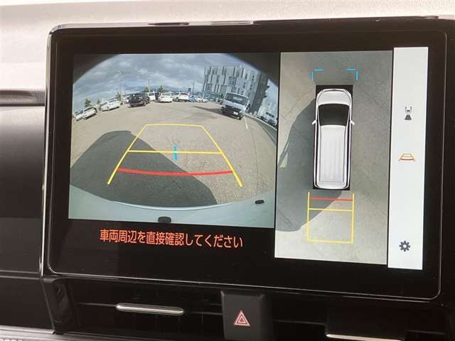 ■バックモニター付きで車庫入れ時も後方が確認できて安心です♪