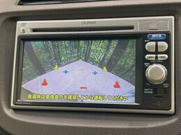 【バックカメラ】駐車時に後方がリアルタイム映像で確認できます。大型商業施設や立体駐車場での駐車時や、夜間のバック時に大活躍！運転スキルに関わらず、今や必須となった装備のひとつです！