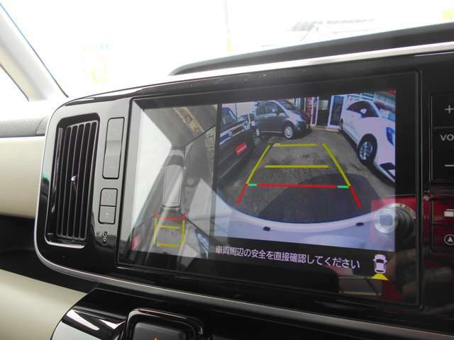 全方位確認できるパノラマビューモニター◎駐車時にとても役立ちます◎画面も大きく見やすいです◎