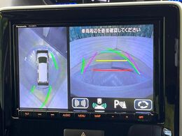 【全方位モニター用カメラ】専用のカメラにより、上から見下ろしたような視点で360度クルマの周囲を確認することができます☆死角部分も確認しやすく、狭い場所での切り返しや駐車もスムーズに行えます。