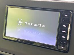 【ナビゲーション】目的地までしっかり案内してくれる使いやすいナビ。Bluetooth接続すればお持ちのスマホやMP3プレイヤーの音楽を再生可能！毎日の運転がさらに楽しくなります！！