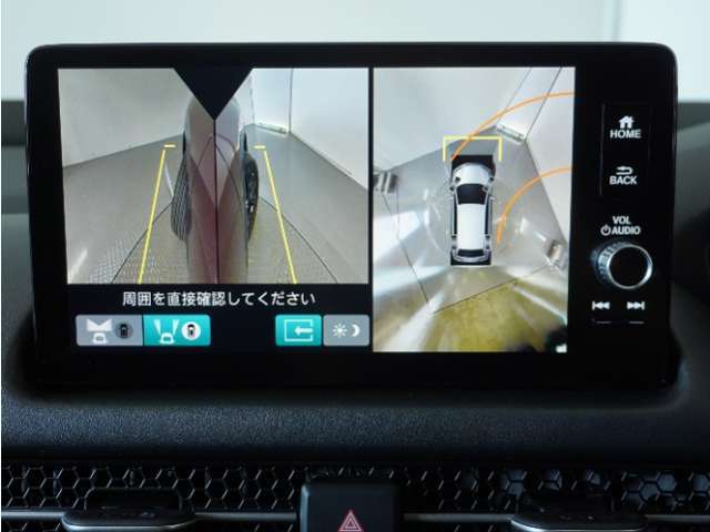 ◆全周囲カメラシステム◆運転席から見えにくい後方などをナビ画面で確認でき運転を支援するシステムです！