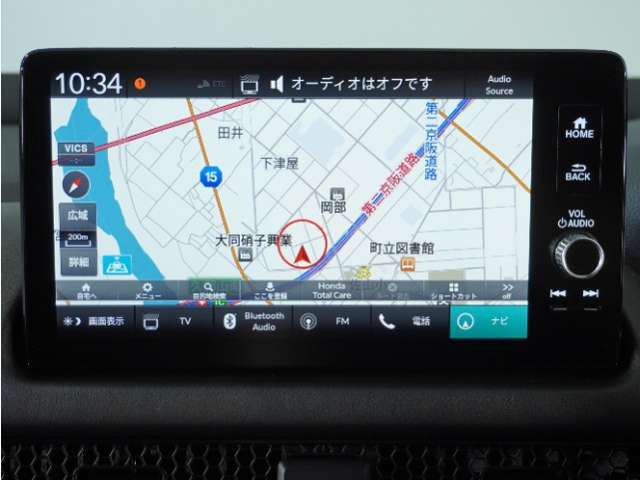 ◆ホンダ純正ナビ◆初めての場所もナビゲーションがご案内！楽しい旅行をサポートします。