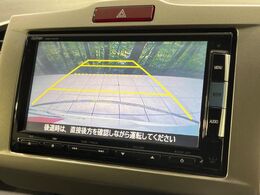 【バックカメラ】駐車時に後方がリアルタイム映像で確認できます。大型商業施設や立体駐車場での駐車時や、夜間のバック時に大活躍！運転スキルに関わらず、今や必須となった装備のひとつです！