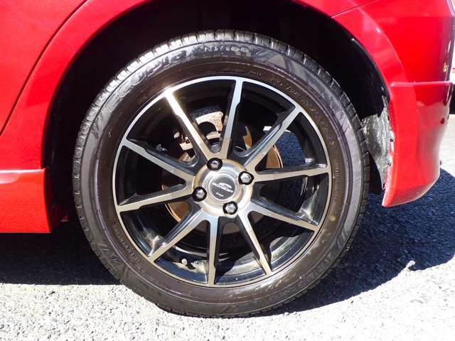 社外アルミホイール＆ブリヂストンECOPIAタイヤ付き