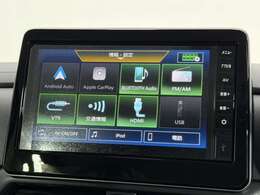 【純正ディスプレイオーディオ】スマホをクルマとつなぐだけで、おなじみのアプリをディスプレイオーディオ上で使用可能に！画面タッチ操作はもちろん、ハンズフリー通話など声でも各種機能を操作できます！！！