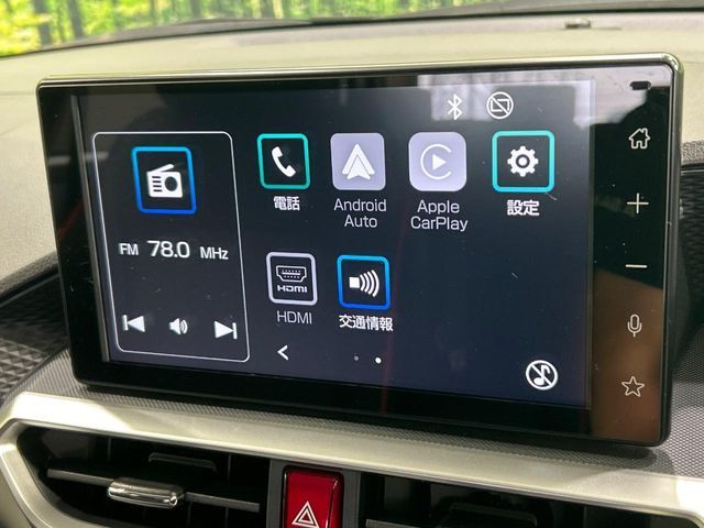 【8インチ　ディスプレイオーディオ】大画面のディスプレイはAppleCarPlayやAndroidAutoが利用可能。大きな画面でスマホナビアプリ等が利用いただけます♪