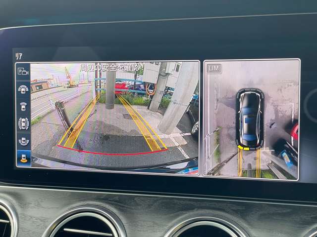 全周囲カメラは一度使うとわかります！安心です。駐車も苦になりません！