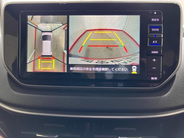 真上からの目線で周囲を確認できるパノラマモニター搭載！狭い場所での駐車時や狭い路地など、運転が苦手な方でも安心です♪