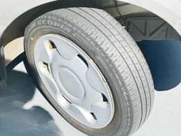 タイヤの溝】溝も十分残っているので、すぐに交換の必要はありません！