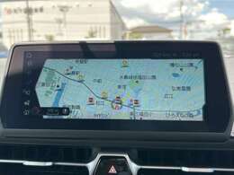 【純正ナビ】専用設計で車内の雰囲気にマッチ！ナビ利用時のマップ表示は見やすく、いつものドライブがグッと楽しくなります！