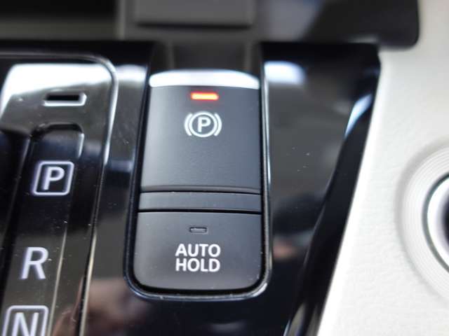 電動パーキングスイッチ！オートホールドモード