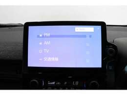 純正10.5インチディスプレイオーディオ（コネクティッドナビ対応）付きで、ラジオ・Bluetooth・フルセグTVの視聴も可能です！
