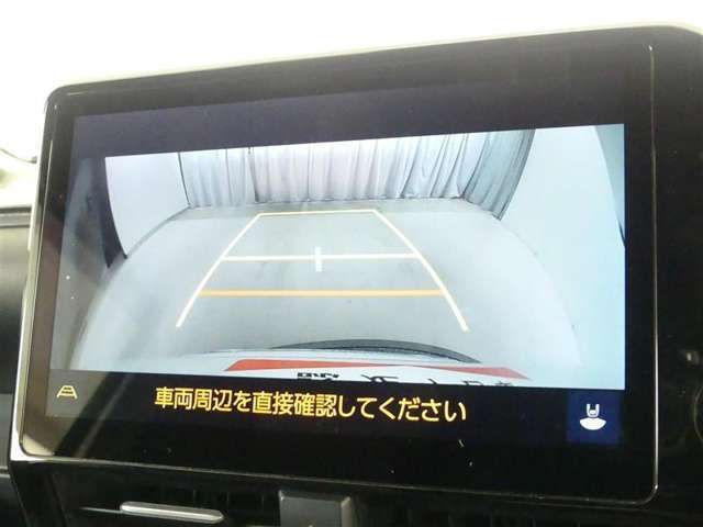 バックガイドモニターで、後方を確認しながら安心して駐車することができます。運転初心者も熟練者も必須の機能ですよ！